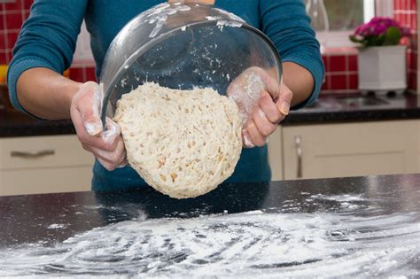 can you add more flour or water to dough after it rises crust kingdom