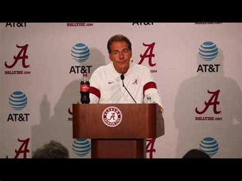 Nick Saban On Tua Tagovailoa He Probably Be Out At Least One Week