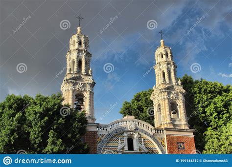 Puebla Mexico Church Stock Photo Image Of Historic 199144312