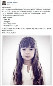 Betrug Mit Vermisstenanzeige Von Kindern Bei Facebook