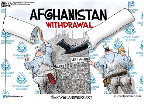Michael Ramirez On Twitter Papering Over Afghanistan