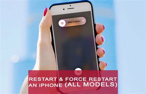 How To Restart Iphone And Force Restart Iphone All Models
