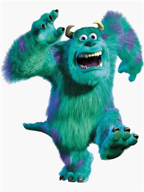 Sully Sticker By Sweatsurprise In Monsters Inc Characters