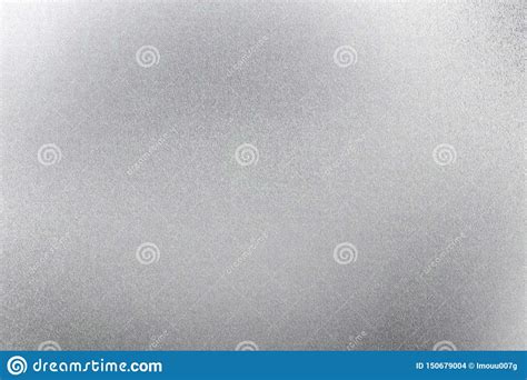 Brushed Silver Metal Sheet Abstract Texture Background Stock