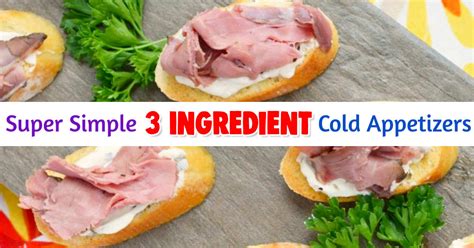 Whether you are gearing up for the next holiday gathering with family or you are preparing for company there is always a need for some super tasty cold appeti. 3 Ingredient Cold Appetizers - 13 Easy Cold Appetizers to Make Ahead or Last Minute For a ...