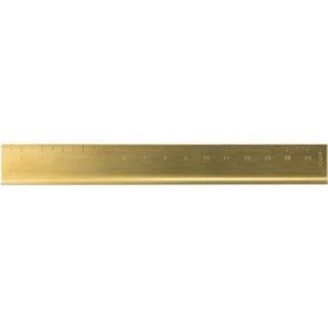 Solid Brass Ruler High Quality Metal Ruler 15cm For Etsy