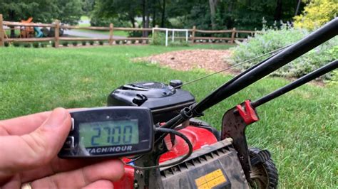 How To Adjust The Engine Speed On A Lawn Mower With A Briggs And