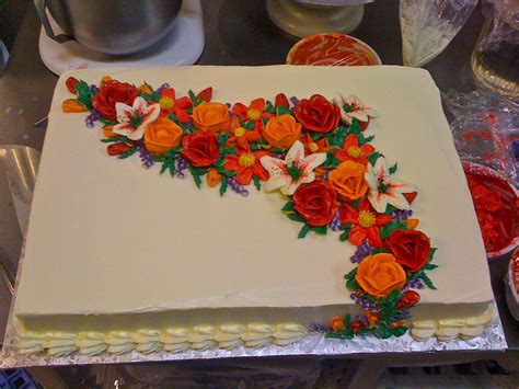Floral Sheet Cake Sheet Cakes Decorated Sheet Cake Sheet Cake Designs