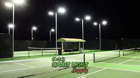 Tennis Court Lighting Layout How To Arrange Led Lights In Tennis