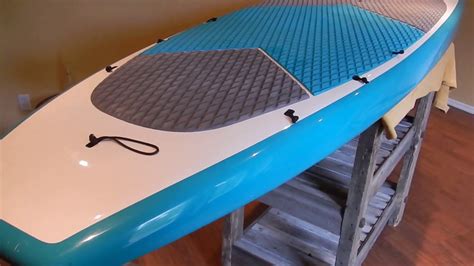 How To Fix Paddle Board Ding Using Epoxy Repair Kit YouTube