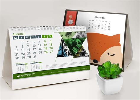 Desktop Calendars Printing Services