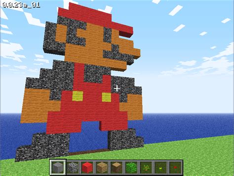 Minecraft Old Skool Mario By Thecorrupted On Deviantart