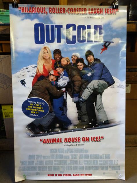 Out Cold 2001 Rolled 27x40 Dvd Promotional Poster Ebay