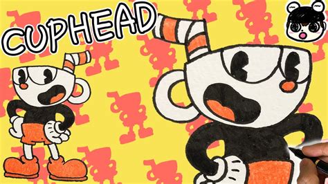 Cuphead How To Draw Cuphead Step By Step Youtube