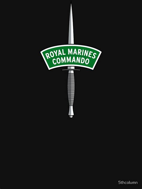 Royal Marines Commando Badge T Shirt For Sale By 5thcolumn