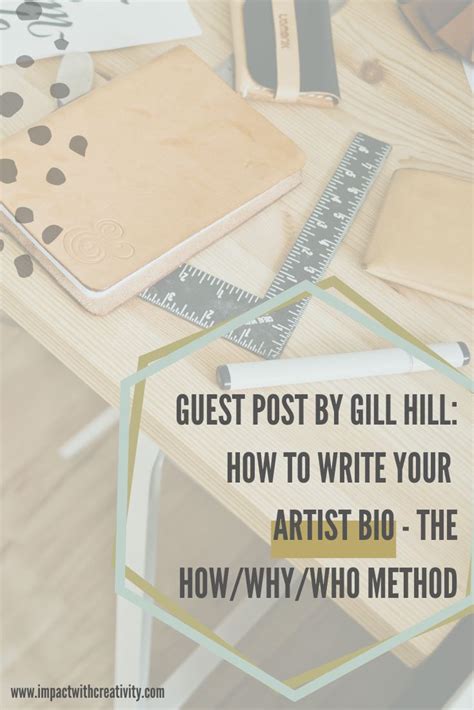 We want to be quick, punchy and memorable. HOW TO WRITE YOUR ARTIST BIO - THE HOW/WHY/WHO METHOD WITH ...