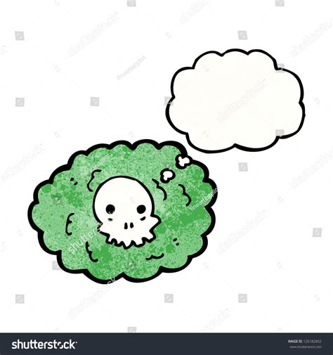 Cartoon Poison Gas Cloud Stock Vector Illustration 126182852 : Shutterstock