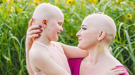 Beautiful Mother Daughter Bald Photoshoot Goes Viral Honey