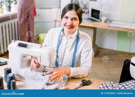 People Dressmaker Tailor And Fashion Concept Young Fashion Designer