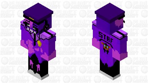 Purple Guy William Afton UPDATED Minecraft Skin