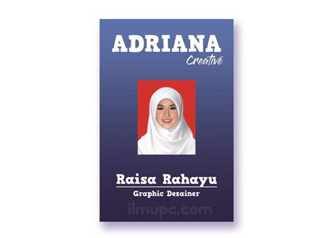 Cara Membuat Id Card Panitia Dengan Microsoft Word Gambaran