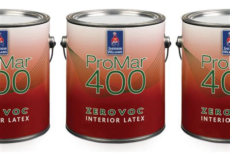 Promar 400 zero voc interior latex paint sherwin williams promar. Sherwin Williams' Zero VOC ProMar 400 Paint Series ...