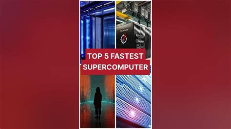 Top 5 Fastest Supercomputer In The World 2023 🖥️shorts Super Youtube