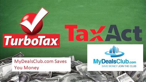TaxAct Vs TurboTax Vs H R Block Which Is Better Mydealsclub LLC