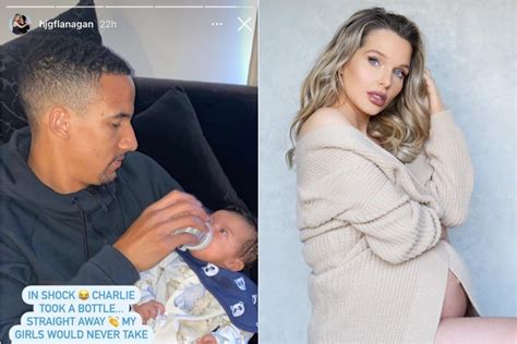 Ex Celtic Wag Helen Flanagan In Shock As Baby Charlie Takes Bottle