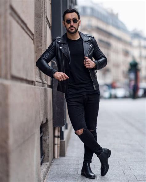 30 Super Stylish All Black Outfits For Men Fashion Hombre