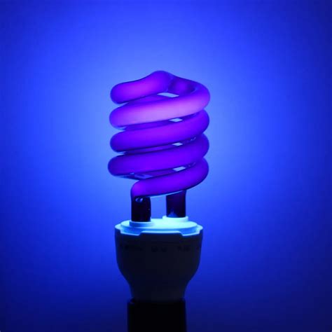 220v 36w40w E27 Ultraviolet Uv Spiral Energy Saving Black Light Lamp