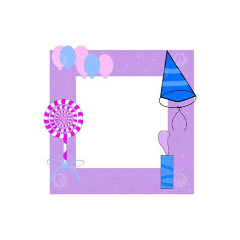 Collage Frame Clipart Vector Birthday Collage Frame Birthday Happy