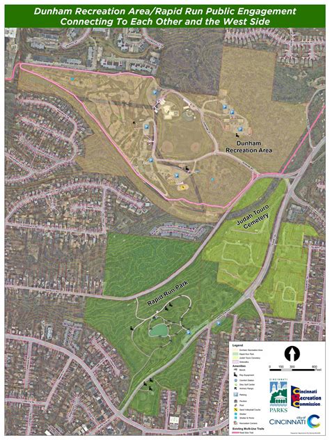 Rapid Run Park And Dunham Recreation Center Connection City Planning