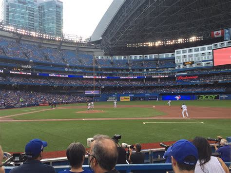 Breakdown Of The Rogers Centre Seating Chart Toronto Blue Jays