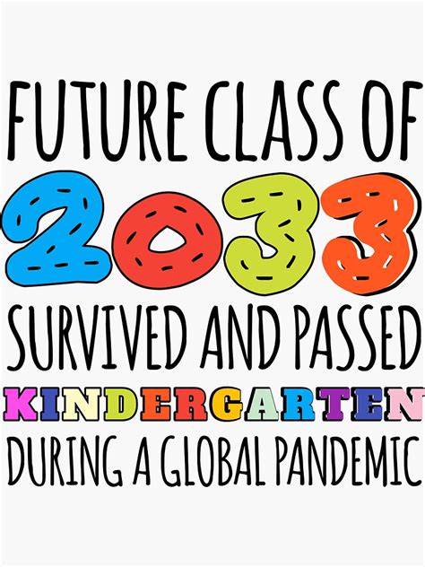 Class Of 2033 Sticker For Sale By Bhz Magic Redbubble