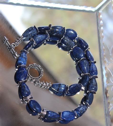 Lapis necklace Lapis Lazuli necklace Navy Lapis necklace | Etsy | Lapis necklace, Blue gemstone ...