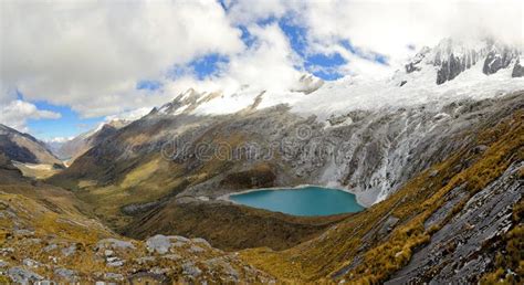 Peru Santa Cruz Trek On The Cordillera Blanca Stock Image Image Of