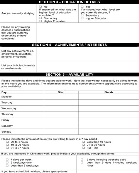 target application form   page  formtemplate