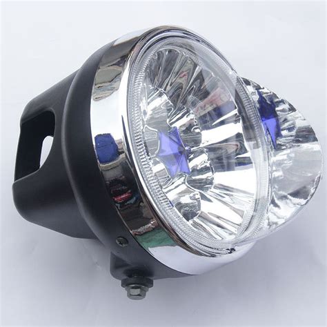 Start with an led headlight designed for greater projection and better peripheral view than a traditional halogen headlight. 12V - 80V Electric Motorcycle LED Headlight / LED Lights ...