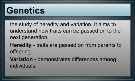 Non Mendelian Patterns Of Inheritancepptx