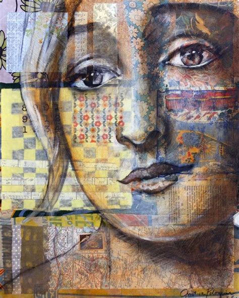 Christine Peloquin Abstract Face Art Art Abstract Portrait