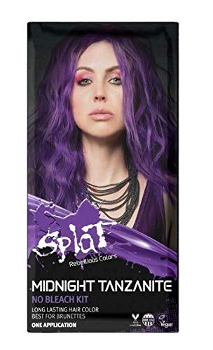 Buy Splat Midnight Complete Kit Hair Dye Semi Permanent Long