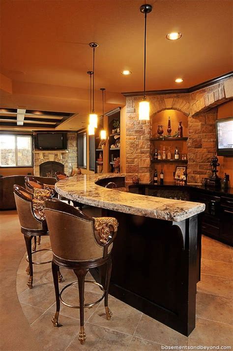 Basement Bar Ideas Photos Image To U