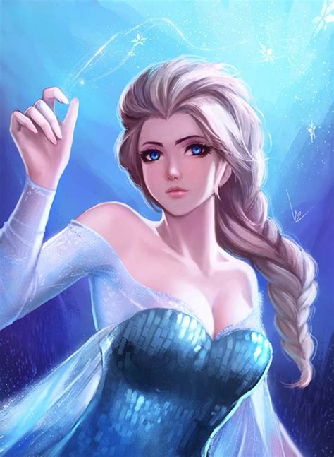 Elsa The Snow Queen Frozen Image By Chaosringen Zerochan Anime Image Board