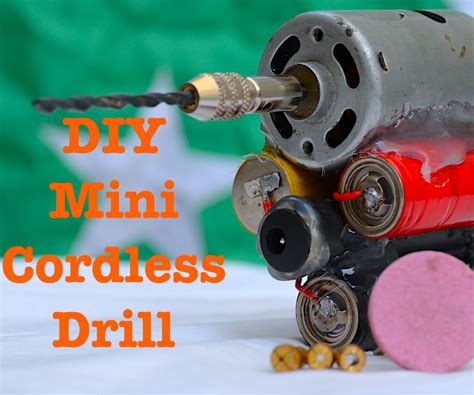 Diy Mini Cordless Drilldremel Tool 10 Steps With Pictures