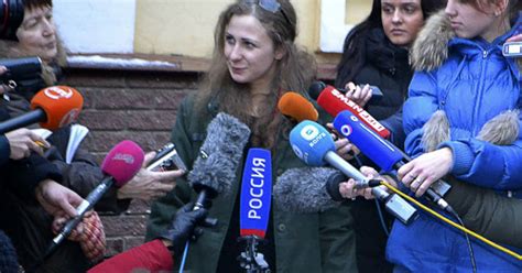 Pussy Riot Punk Alyokhina Freed From Russian Prison