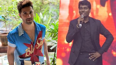 Varun Dhawan Opens Up On Working With Atlee In Mass Action Entertainer Vd 18 Hails The Director