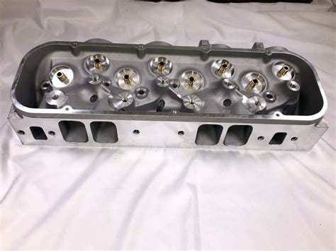 Big Block Chevy Bbc 454 Rectangle Port Bare Aluminum Cylinder Heads