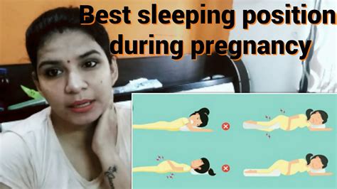 best sleeping position during pregnancy in hindi youtube