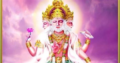 How Brahma The Creator Designed Age Of Universe And Life Cycles